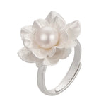 Flower Pearl Ring