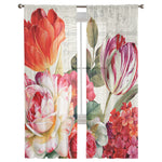 Flower Print Curtains