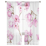 Magnolia Flower Curtains