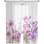 Watercolor Floral Curtains