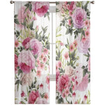 Floral Design Curtains