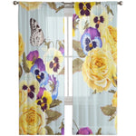 Pansy Curtains