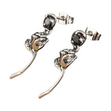 Rose Earrings for Men (Drop)
