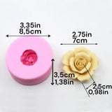 3D Rose Mold (Silicone)