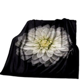 Lotus Flower Throw Blanket