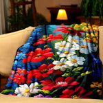 Floral Throw Blanket