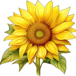 Sunflower Vinyl Sticker