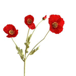 Artificial Poppy Bouquet