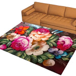 Watercolor Floral Rug