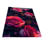 3d Rose Rug