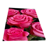 Pink Flower Rug