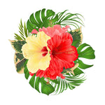 Tropical Flower Decal