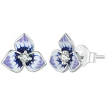 Pansy Earrings