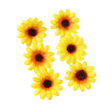 Yellow Daisy Hair Clip