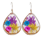 Pressed Flower Earring