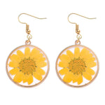 Pressed Flower Earrings