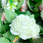 White Peony Garland bud