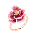 Pink Flower Ring