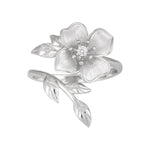 Silver Lily Ring