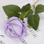 Purple Silk Rose