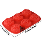 Silicone Rose Cake Mold