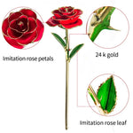 Golden 24k Rose Stem