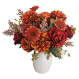 Fake Harvest Flower Bouquet