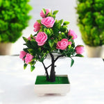 Artificial Potted Roses Bonsai