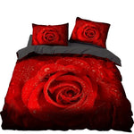 Floral Rose Duvet Cover