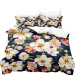 Vintage Flower Duvet Cover