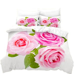 Rose Floral Duvet Cover