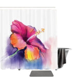 Hibiscus Flower Shower Curtain