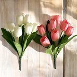 Silk Tulip Bouquet