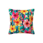 Hibiscus Throw Pillow