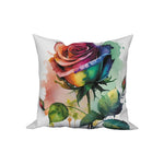 Rose Throw Pillow