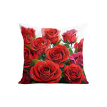 Cartoon Rose Pillow Cover