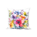 Vibrant Flower Pillow Cover
