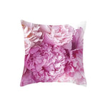 Pink Peony Pillow Cover