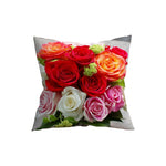 Rose Throw Pillows