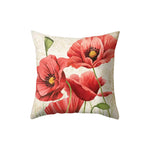 Poppy Throw Pillow