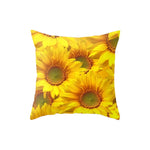 Sun Flower Throw Pillow