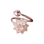 Lotus Shaped Ring