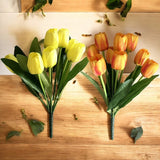 Fake Tulip Bouquet