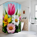 Spring Flower Shower Curtain