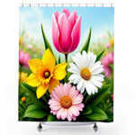 Spring Flower Shower Curtain