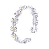 Sterling Silver Daisy Ring