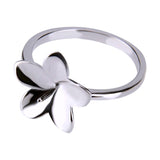 Sterling Silver Plumeria Rings