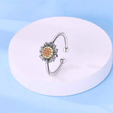 Sterling Silver Sunflower Rings