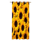 Sunflower Print Curtains