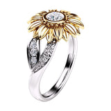 Sunflower Band Rings